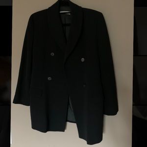 Vintage black womens blazer